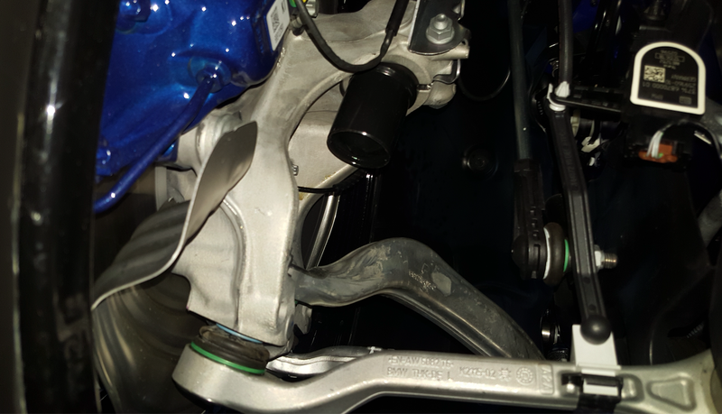 2019 BMW 3 Series double-joint spring strut front suspension